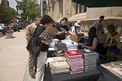 Join us today, June 25, from 11:00 am to 3:00 pm, for our summer sidewalk sale. Select catalogues, art books, postcards, and more will be available, including copies of our recent publications on photographer Robert Adams, back issues of the award-winning Yale University Art Gallery Bulletin, and catalogues on our well-known American art collections.
