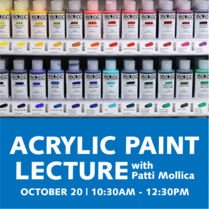 Golden Acrylic Lecture with Patti Mollica @ Hull's Art Supply & Framing | New Haven | Connecticut | United States