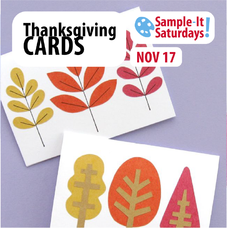 Sample-It Saturdays: Thanksgiving Cards