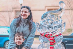 Ice Carving Demonstrations @ The Shops at Yale