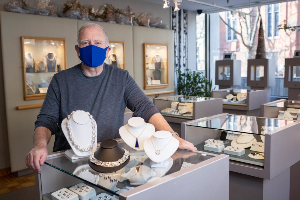 Derek Simpson Goldsmith Celebrates 50 Years  of Handcrafted Jewelry in Downtown New Haven!