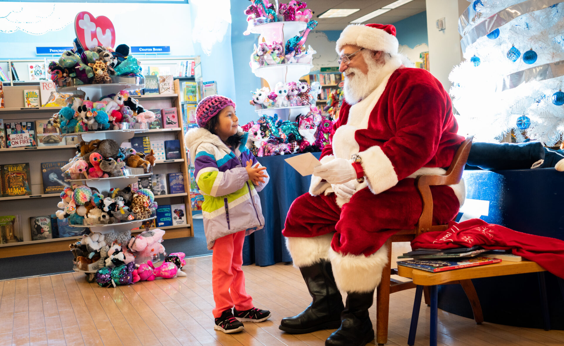Storytelling & Selfies with Santa & Mrs. Claus @ The Shops at Yale