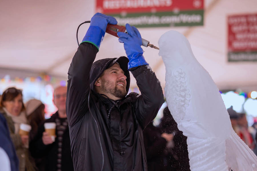 Ice Carving Competition & A Cappella Concert