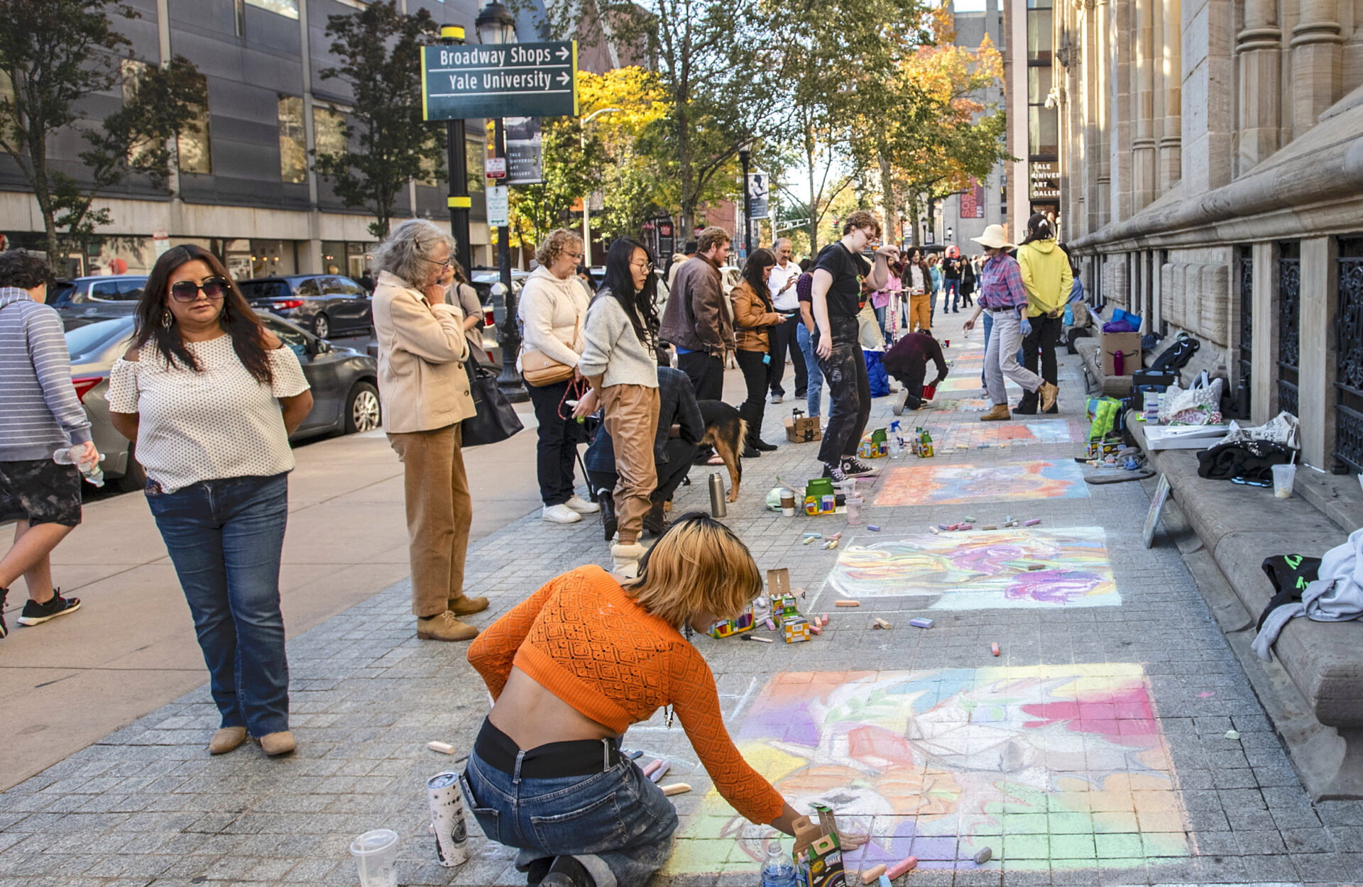 New Haven Chalk Art Festival, October 21